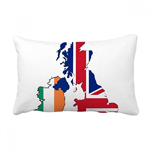 Coussin de soutien Royaume-Uni Irlande housse et insert multicolore - 2