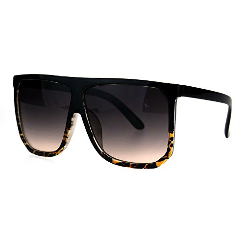 PASTL Oversized Style Sunglasses Flat Top Square Unisex Modern Fashion UV4002