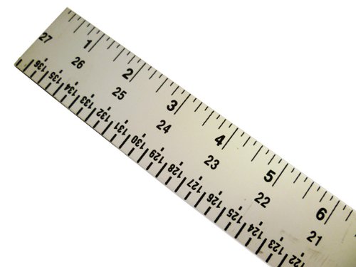 137,2 cm (136 cm) en aluminium Règle double marqué Ref. 802–54