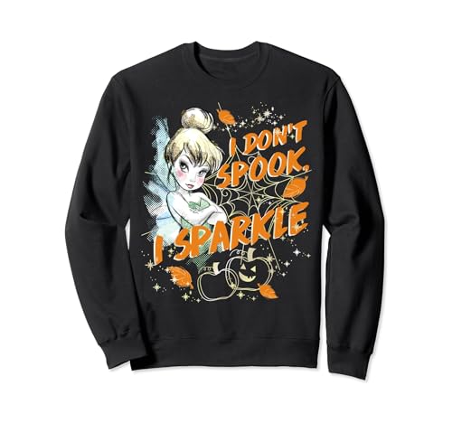 Pull Tinkerbell Halloween Disney Peter Pan sweat chaud à finitions scintillantes