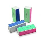 10PCS Professional 4 Ways Nail Buffing Block Manicure Pedicure Tool Emery Board Nail Art Care...