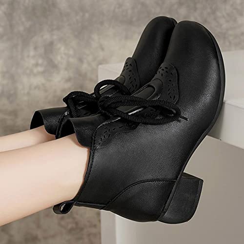 Bottes à lacets pour femmes finition soignée et design robuste