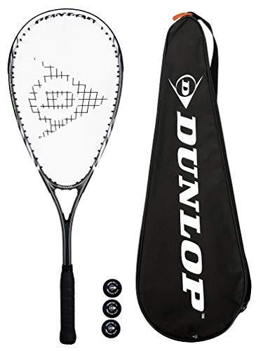  DUNLOP Raquette de Squash Biotec X-Lite Silver...