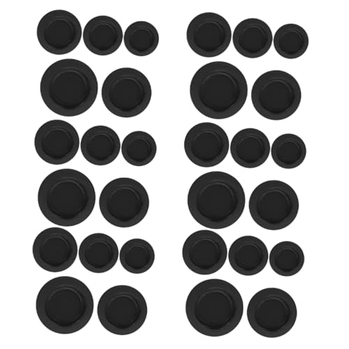 Toddmomy Piggy Bank Stoppers Assorted Sizes 35pc Rubber Plugs Money Pot Plugs Safe Reusable