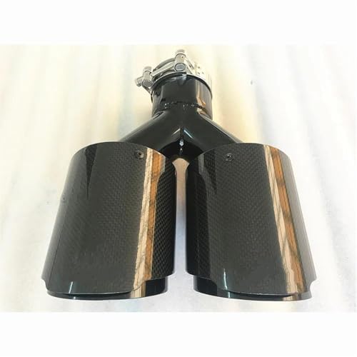 Tuyaux de voiture universel en carbone pour supprimer l'aspect vieilli du pot