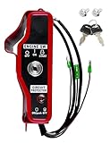 YAMAKATO Key Switch Box for Honda GX240 GX270 Gx340 GX390 8HP 9HP 11HP 13HP, Ignition Starter Control Box for Honda Clones 240cc-420cc w/Keys