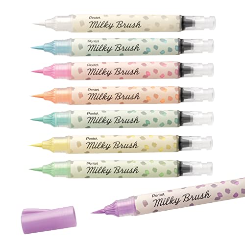Pentel Milky Brush Pastel Pink #TOP5