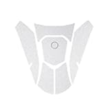 DAWDFC Motorcycle Tank Pad Protector for LONCIN for VOGE SR150GT Motorcycle Anti Slip Fuel Tank Pads Gas Knee Grip Traction Sticker Protector, White