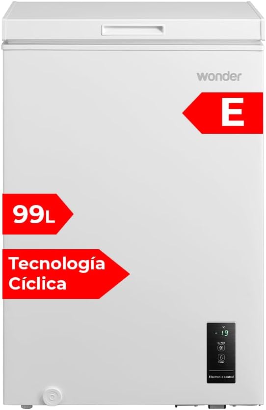 Wonder WCH1001EDC arca congeladora 99 L