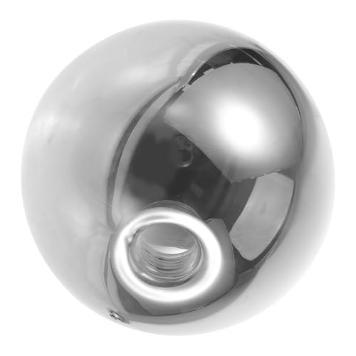 Toddmomy Glas Lampenschirm Kugel Ømm Rauchglas Ersatz Lampenglas für Pendelleuchte Fassung Wohnraum Deckenleuchte Wohnzimmer Schlafzimmer Küche