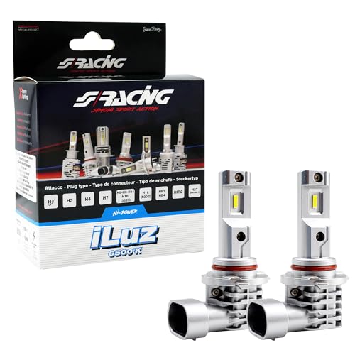 Simoni Racing Zb34 Led Conversion Iluz, Lampadine Hb3 – Hb4 A Led Per Auto, 6500K Luce Bianca