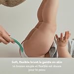 Frida Baby Diaper Cream Spatula, 100% Silicone Butt Spatula for Baby, Diaper Cream Applicator for Easy + Clean Use of Butt Paste & Diaper Rash Cream, BPA- Free, Teal