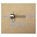5PCS 6MM Precision Stepper Electronic Starter Two-Phase Four-Wire with 17mm Long Stalk 32 Ohms Fit Camera Lens Adjustment