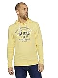 Kapuzenpullover mit TOM TAILOR Logo-Print im Regular Fit