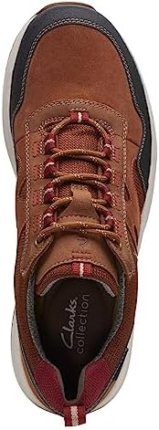 Clarks Men's Wellman Trail AP Oxford, Dark Tan Combi Waterproof, 10 | Image 6