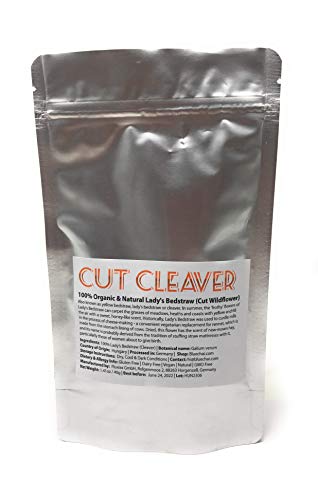 Cut Cleaver (Galium verum) - 100% Natural Lady's Bedstraw (Cut Wildflower) - Net Weight: 1.41oz / 40g