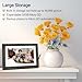 Frameo Digital Photo Frame,10.1 Inch WiFi Smart Digital Picture Frame with HD IPS Touch Screen,Auto-Rotate,Send Pictures from Anywhere via Frameo APP,Gifts for Mom