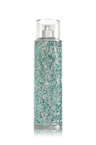 Bath & Body Works Fine Fragrance Mist Sleeve Holder Mint Green Glitter