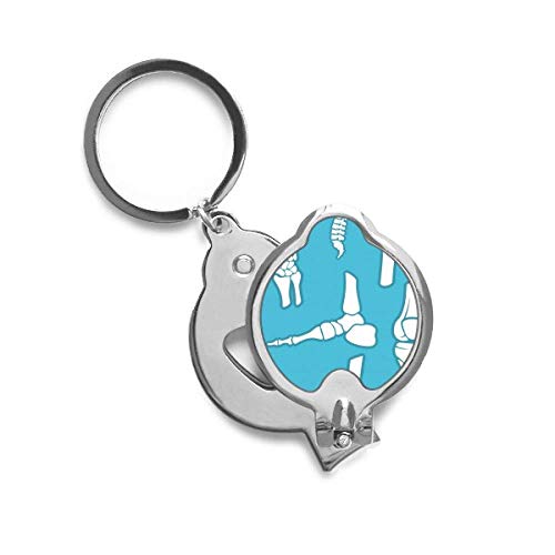 Ongle cutter trimmer os humain bleu DIYthinker pour trousse de voyage