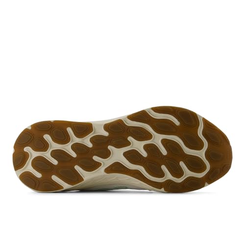 New Balance Women's Fresh Foam X Cruz V3 Running Shoe, Sea Salt/Lab Green/Permafrost, 10.5 M