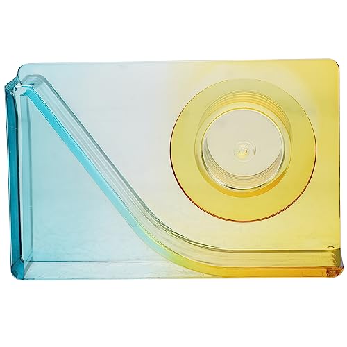 DIYEAH Dérouleur De Ruban Adhésif Portable Distributeur De Stickers Pratique Tape Cutter De Bureau Dégradé Accessoire De Bureau Pour Adultes