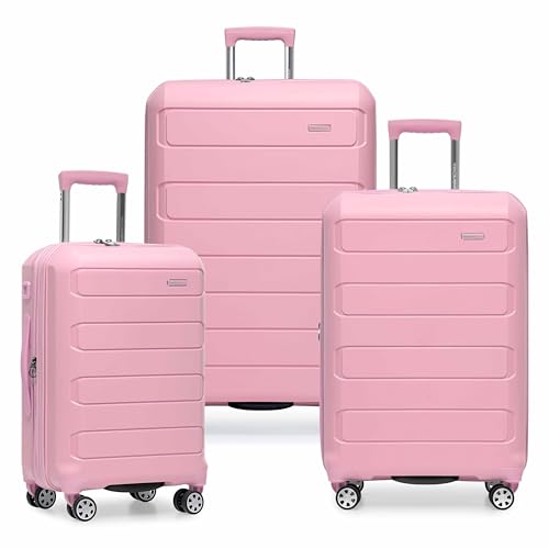 Traveler's Choice Indestructible hardshell 3-piece luggage set