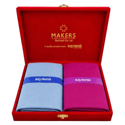 Men's Cotton Shirt and Trouser Unstitched Fabric Set - Gift Pack (Multicolour_Free Size) 80003-image-47