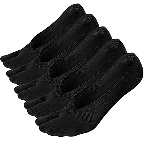 ZAKASA Damen Zehensocken Tabi Flip Flop Socken Geta Socken Baumwolle Split Toe Tabi Socken für Frauen Neuheit Daumen Separate 5 Paare Cover