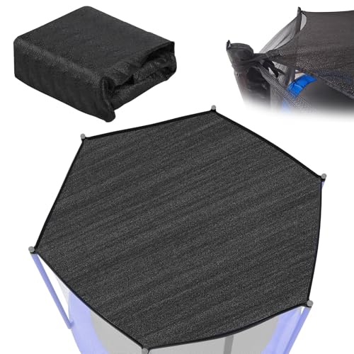 Gpaentsn Trampoline Top Shade Cover, 14ft Soft Outdoor Trampoline Sun Protection Cover