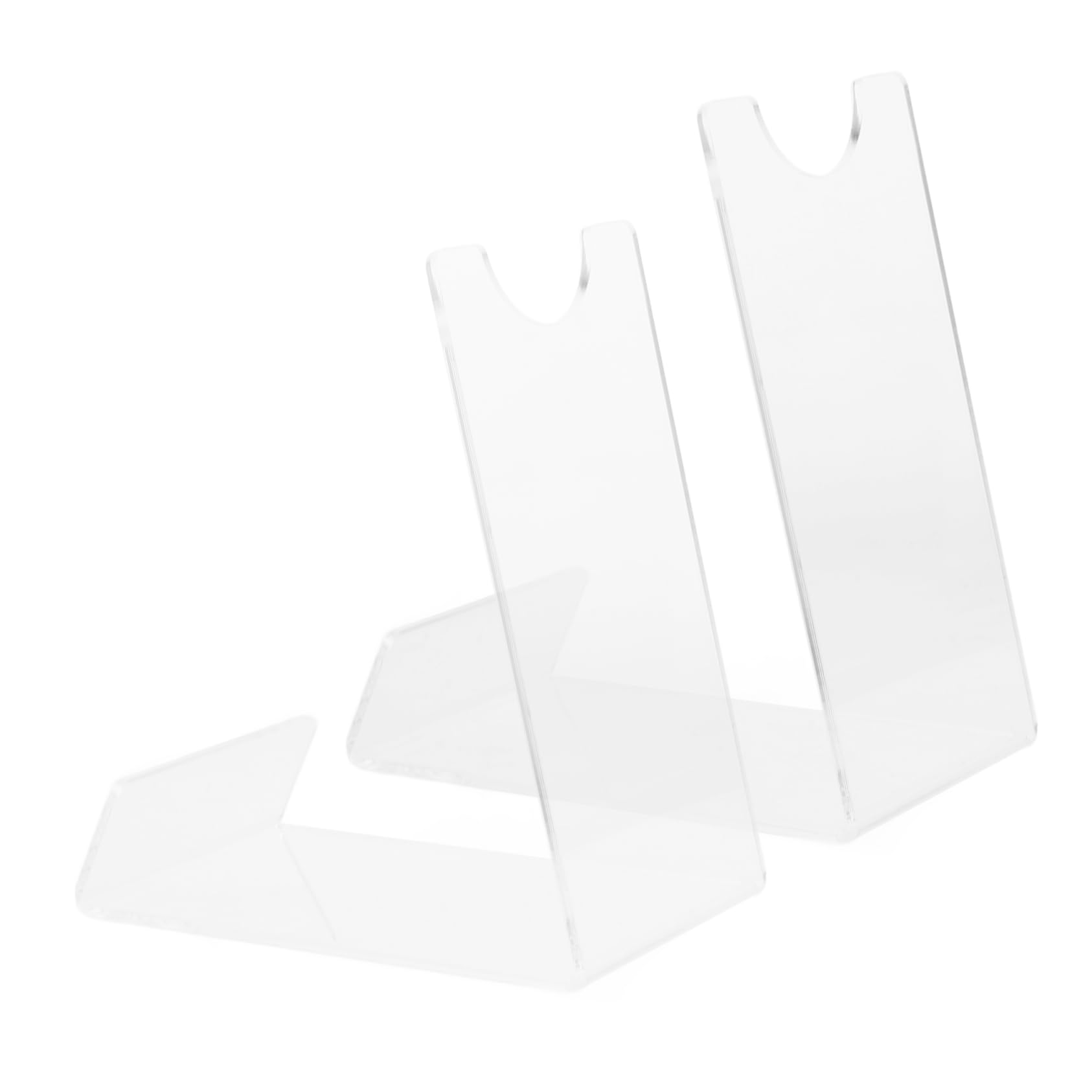 Sosoport 2pcs Acrylic Sword Display Rack Desktop Sword Storage Stand Home Accessory