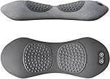 Theraluxe Relax Pro Rücken,Elektrisches Massagegerät Mit Wärme, Vibration & Lendenwirbelstütze Gegen Rückenschmerzen & Zur Wirbelsäulenentlastung (Hellgrau,Lademodell)