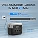 ECOFLOW Tragbare Powerstation RIVER 2 Pro 768 Wh, 0% VAT WLAN Stream Mikrowechselrichter 800W, Solargenerator mit LiFeP04, Schnellladung in 70 Minuten, Balkonkraft für Notstrom, Camping, Wohnmobile