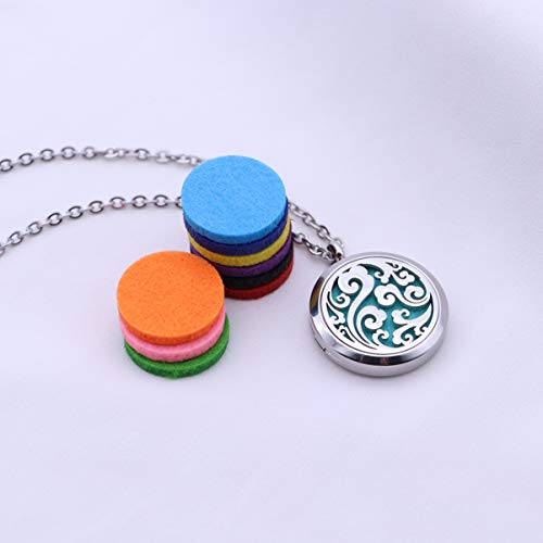 Collar difusor de aceites esenciales FOMIYES acero miniatura 7