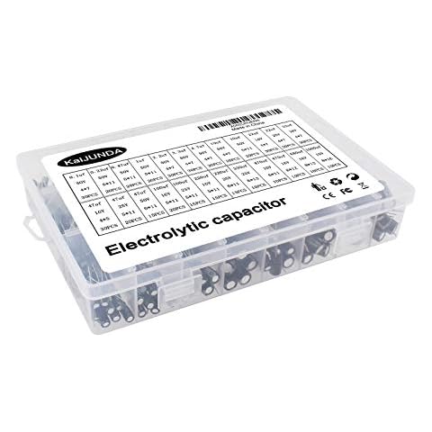 Eiechip electrolytic capacitors,Nice Sturdy Box electrolytic capacitors ~ 50v 24value 500pcs Easy Access,24value 500pcs Cover