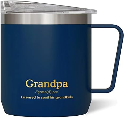 VAHDAM, Christmas Mug (10.1oz) Christmas Gifts for Women & Men - 18/8 Stainless Steel, Vacuum Insulated Travel Tumbler Cup, Durable Christmas Coffee Mugs | Tea & Coffee Mug, Carry Hot & Cold Beverage