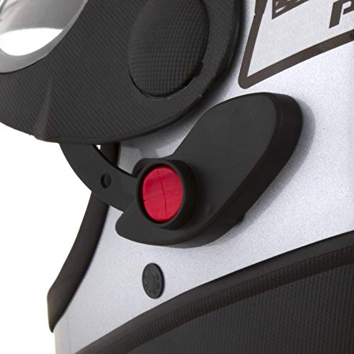 Pro Tork Capacete Sport Moto 58 Prata