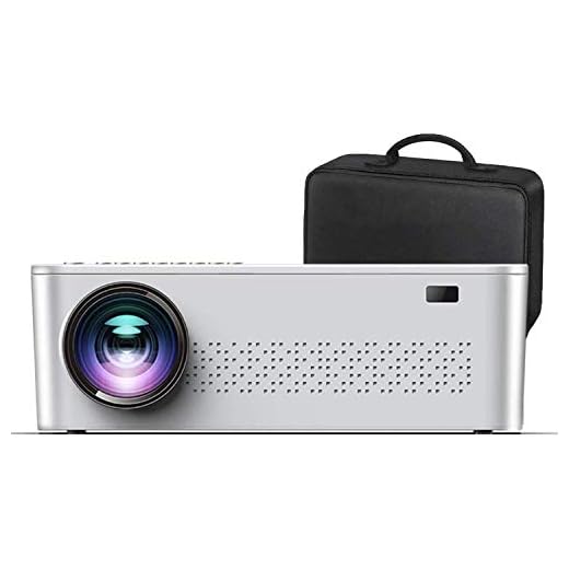 Native 1080P Projector, 2021 Upgrade 7500 Lux Movie Projector 4K Video Support,100000 Hours Life Indoor and Outdoor Projector Compatible with TV Stick,HDMI,VGA USB PC [Bag Included]