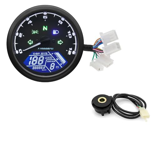 Indicateur de vitesse de moto SS0012-5 : réparez votre compteur kilométrique numérique en panne