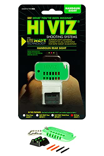Hiviz Hklw11 H&K Litewave Rear Sight Fits Hk45/P30/Vp9 #TOP5