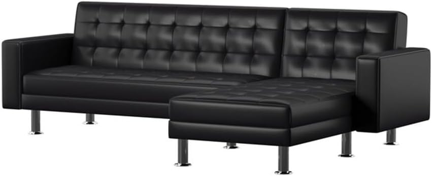 99.5" Living Room Sofa Reversible Sleeper Sofa & Chaise(D)