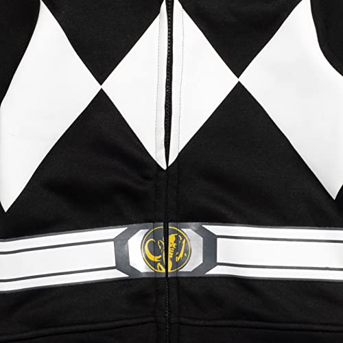 Power Rangers Blue Ranger Fleece Zip Up Hoodie for Toddler to Big Kid4