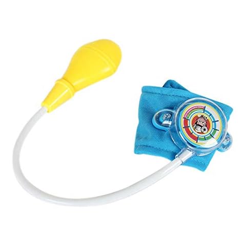 Medical Doctor Kit Toy, Home Doctor Nurses Blood Pressure Toys, Simulated Blood Pressure Cuff Monitor Doctor Pretend Play Kids Education Toy Cover