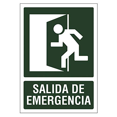 2349B11 - Señal 210X297 Pvc Salida Emergencia