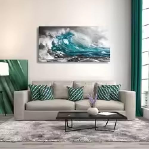 Peinture sur toile abstraite images pour chambre salon art mural