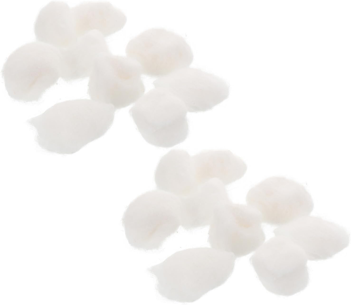 Healeved Organic Cotton Balls for Nail Polish Removal and Makeup Cleansing, Soft Absorbent Medical Cotton for Face and Nail Care, Disposable 500g Pack Suitable for Sensitive Skin and Daily