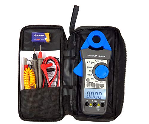 HoldPeak HP-870K Digital mA Stromzange AC + DC Zangen-Multimeter Cover