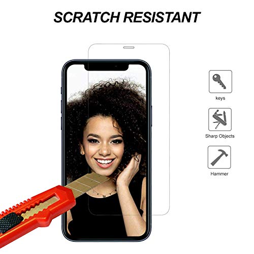 Image of GRIPP 0.3mm Japanese HD Tempered Glass Screen Protector for iPhone 11, iPhone XR (6.1 inch), 2.5D Round Edges, Scratch-Resistant, 9H Hardness, Full Screen Coverage, Bubble Free