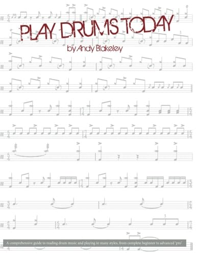 Play Drums Today livre batterie débutant guide pédagogique et pistes audio
