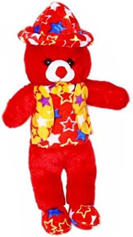Jainex 60 cm Loveable Teddy Bear (Red Color)