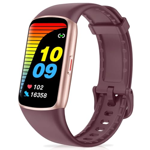 Image of Fitness Tracker, Activity Trackers with 24 /7 Heart Rate Blood Oxygen Sleep Monitor, Smart Watches with 123 Sports Modes, 1.47'' HD Screen Fitness Watch, Calorie Pedometer for Women Men